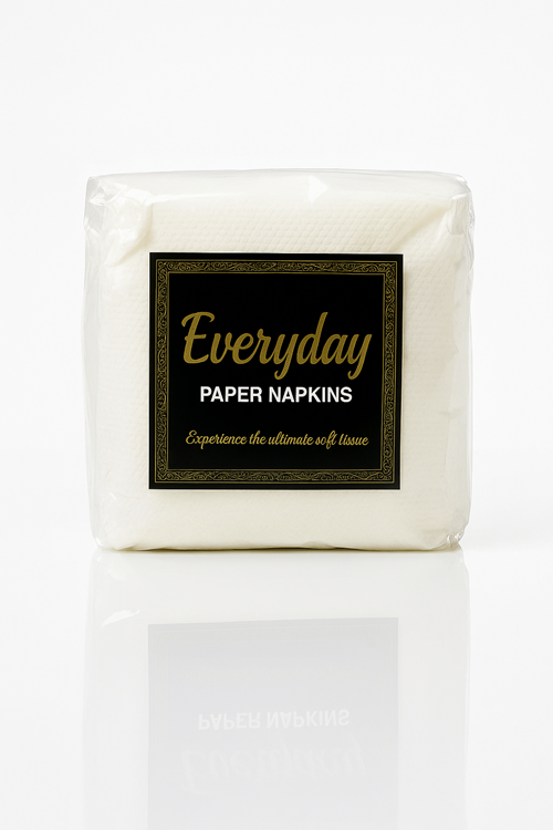 Standard Paper Napkins | 1-Ply Disposable Tissues