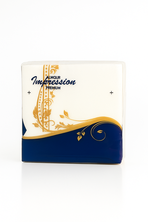 Luxury Dinner Paper Napkins | 3-Ply Premium Tissue